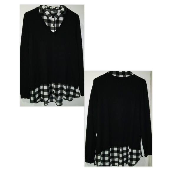 ADRIANNA PAPELL TUNIC SWEATER SIZE XL - Picture 1 of 3